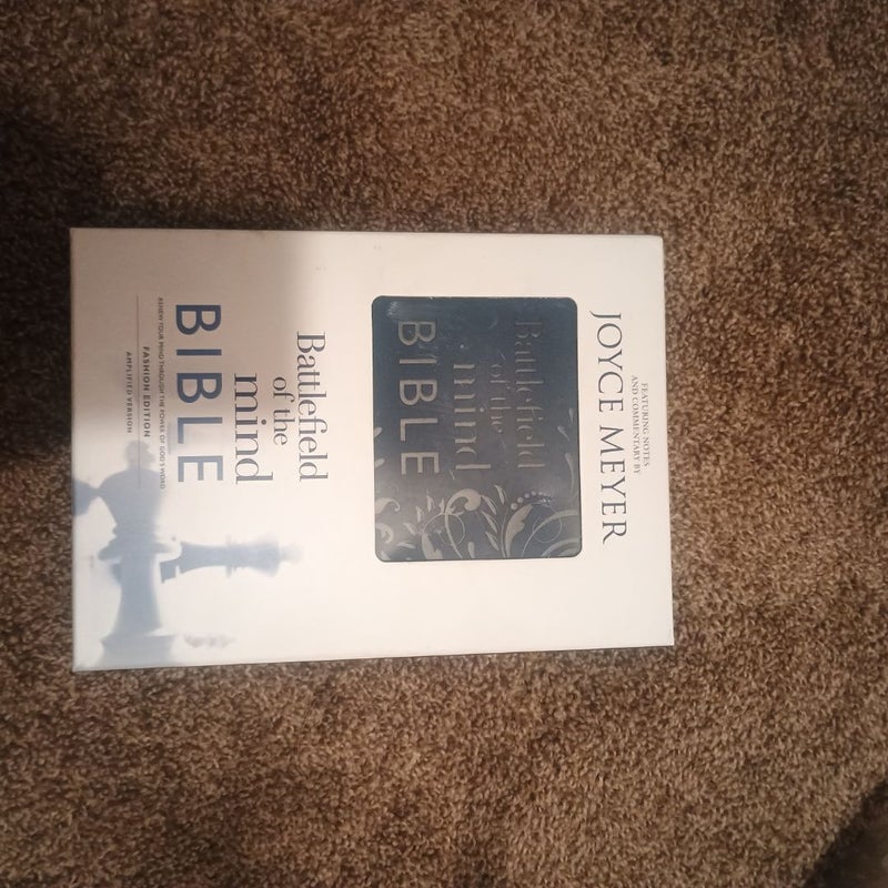 Battlefield of the Mind Bible, Blue LeatherLuxe®