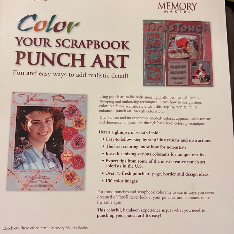Color Your Scrapbook Punch Art