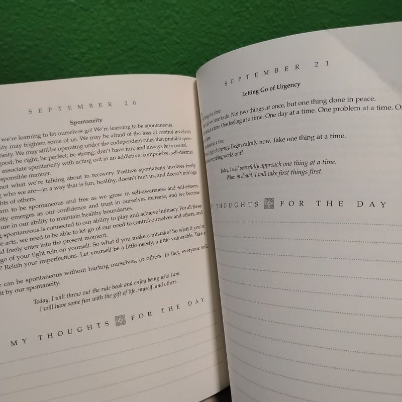 The Language of Letting Go Journal