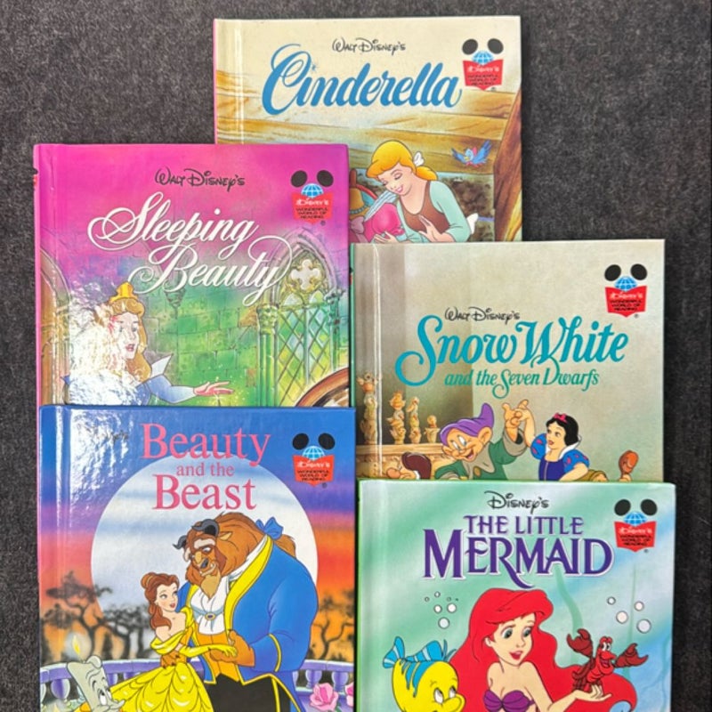 5 Princess Story Books