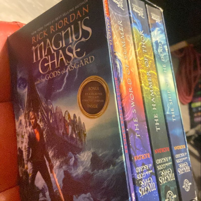 Magnus Chase and the Gods of Asgard Paperback Boxed Set