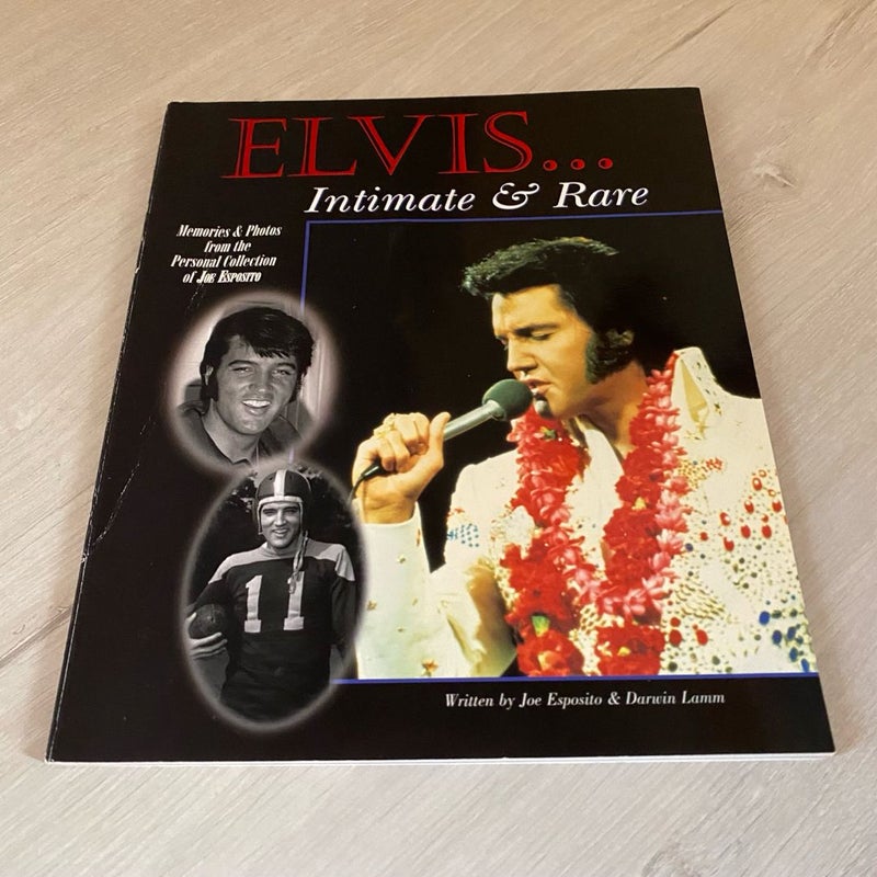 Elvis Presley "Intimate & Rare" Photos from the Collection Joe Esposito *SIGNED*