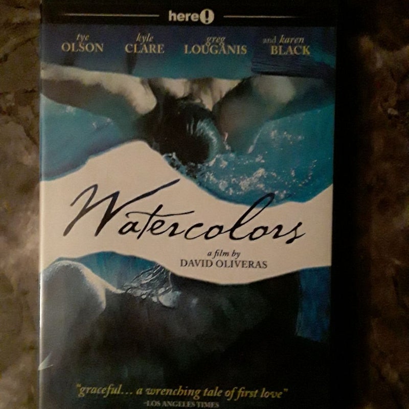 Watercolors DVD Gay Interest Male/Male Romance 