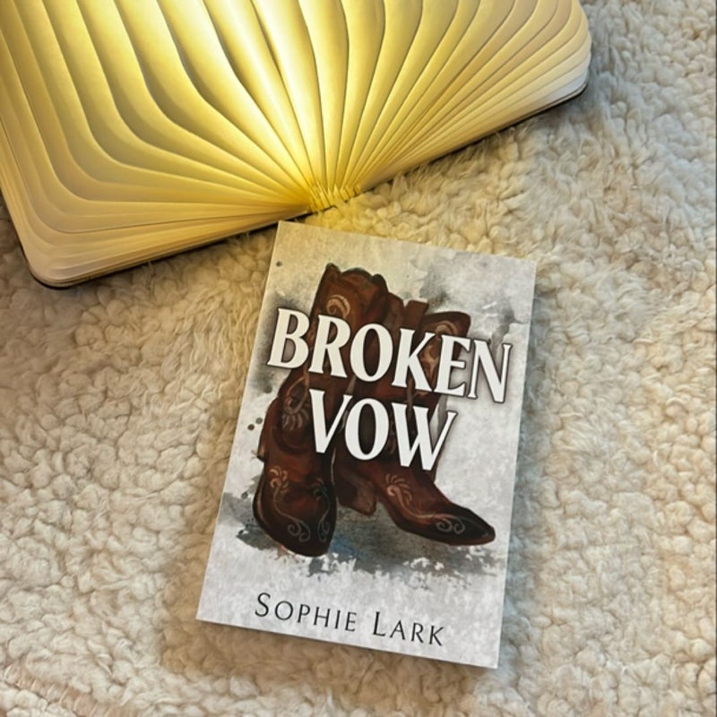 Broken Vow  -Barnes and Noble with Art