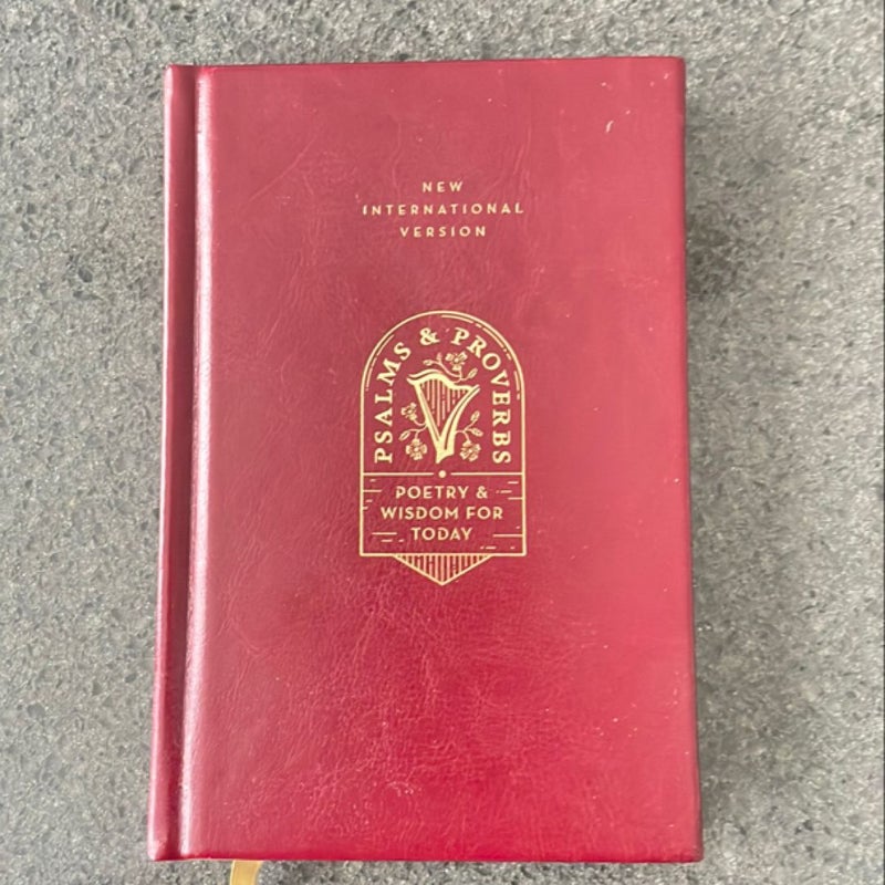 NIV Psalms and Proverbs [Burgundy]