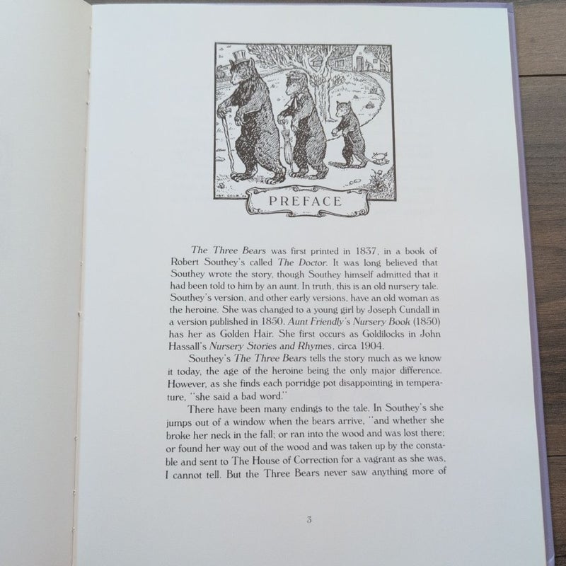 Goldilocks & The Three Bears (Vintage 1989)