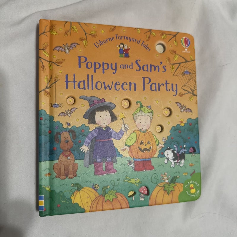 Usborne-Poppy and Sam's Halloween Party (with PEEK THROUGH PAGES)