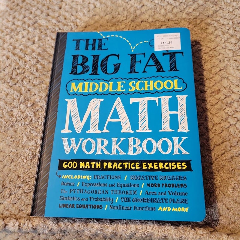 The Big Fat Middle School Math Workbook