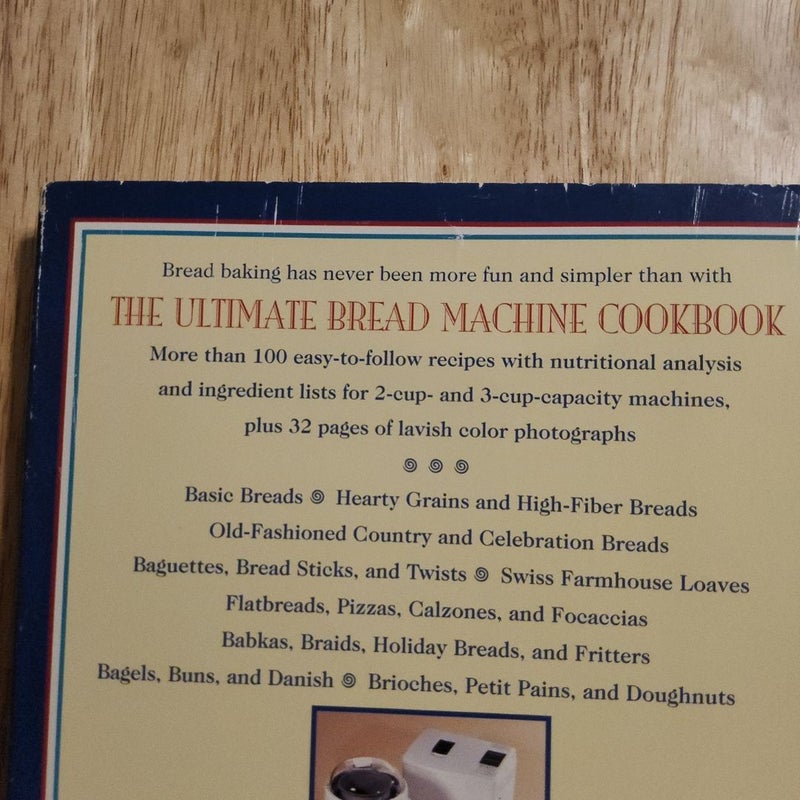 The Ultimate Bread Machine Cookbook