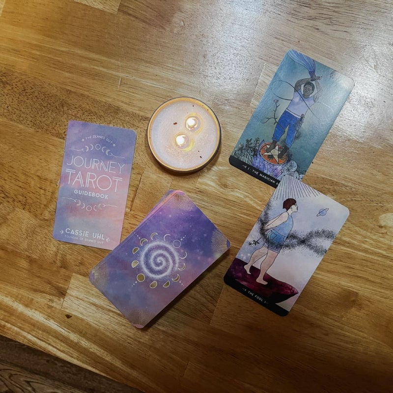 The Zenned Out Guide to Understanding Auras and Journey Tarot Deck