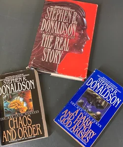 Stephen R. Donaldson Sci-Fi 3 Book Bundle