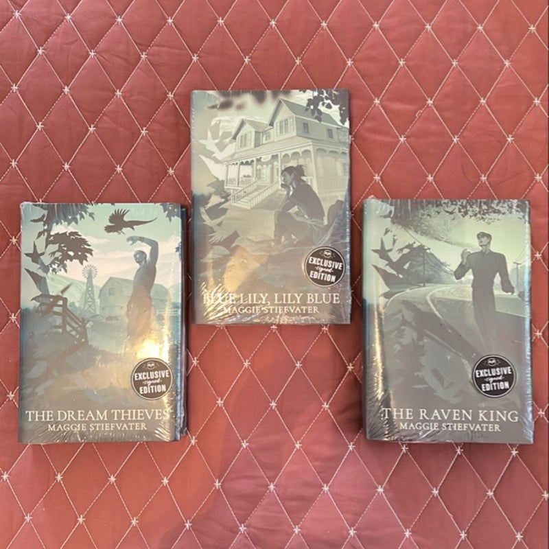 The Raven Cycle - OwlCrate SE Books 2-4!!