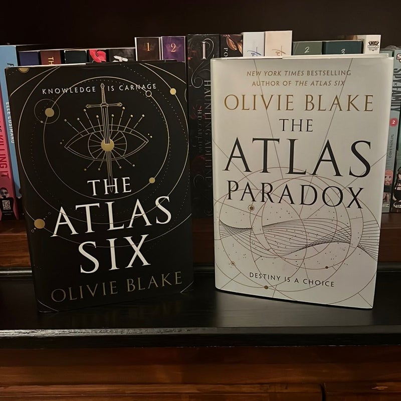 The Atlas Six & The Atlas Paradox by Olivie Blake, Hardcover