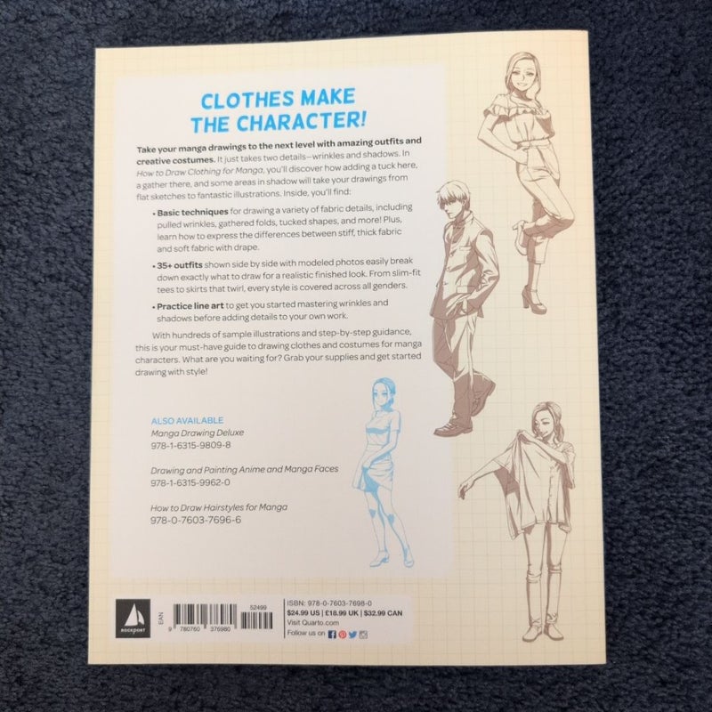 How to Draw Clothing for Manga