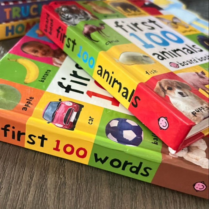 First 100 animals, First 100 words 