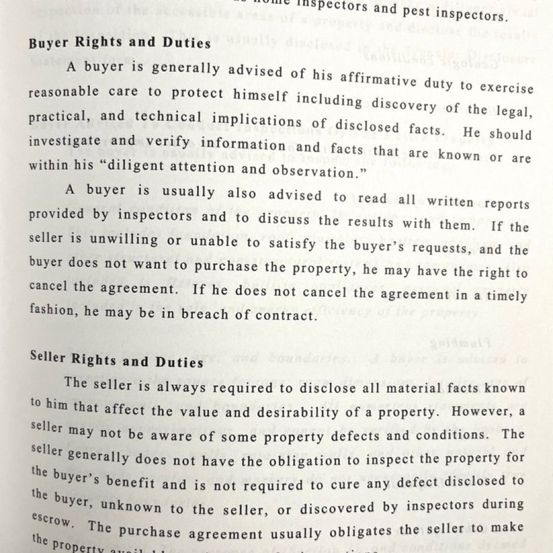 California Real Estate Principles