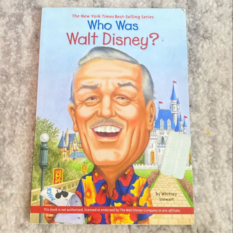 Who Was Walt Disney?