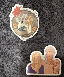 Throne of glass stickers 