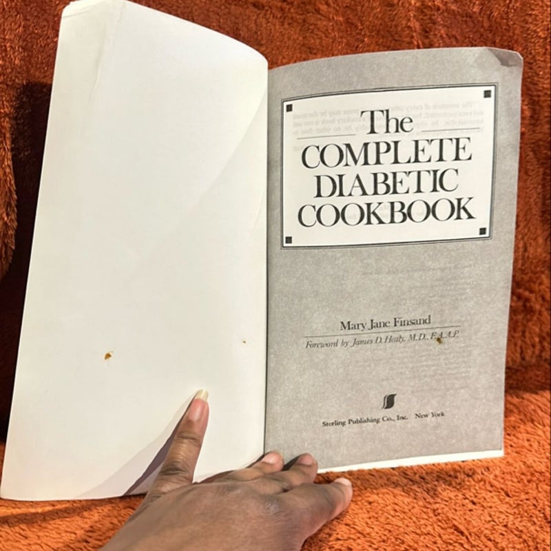 The complete diabetic cookbook