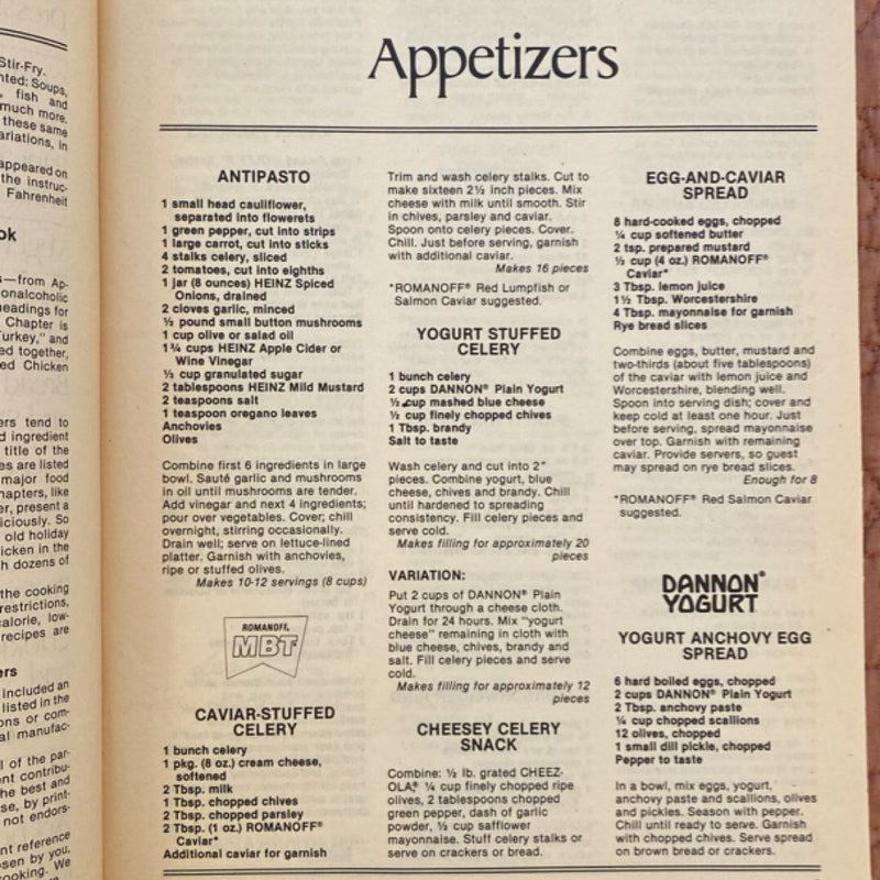 Favorite Brand Name Recipes