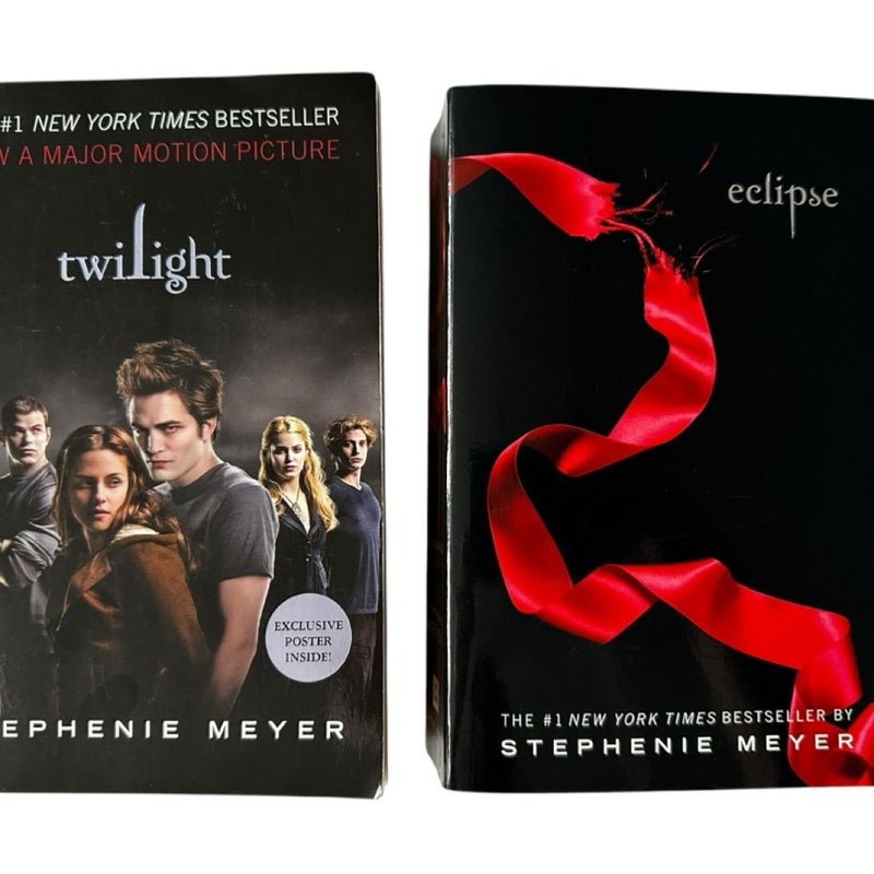Lot of 2 Twighlight & Eclipse 