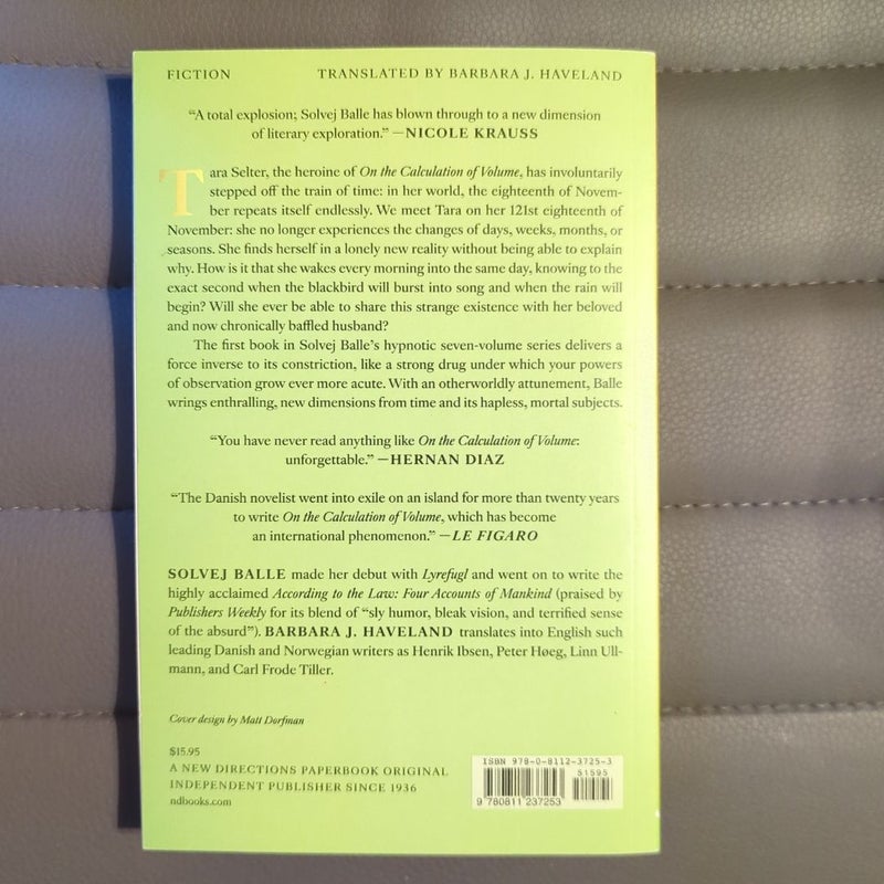 On the Calculation of Volume (Book I)