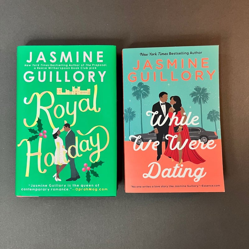 Royal Holiday & While We Were Dating Jasmine Guillory Book Bundle