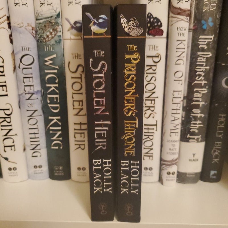 The Stolen Heir & The Prisoner's Throne (Waterstones)