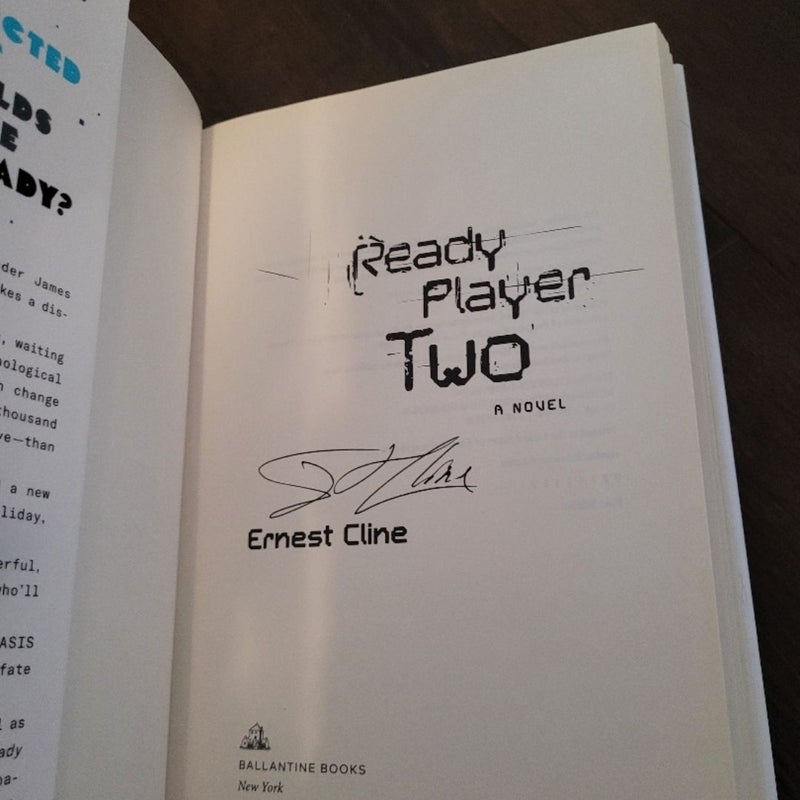 SIGNED Ready Player Two