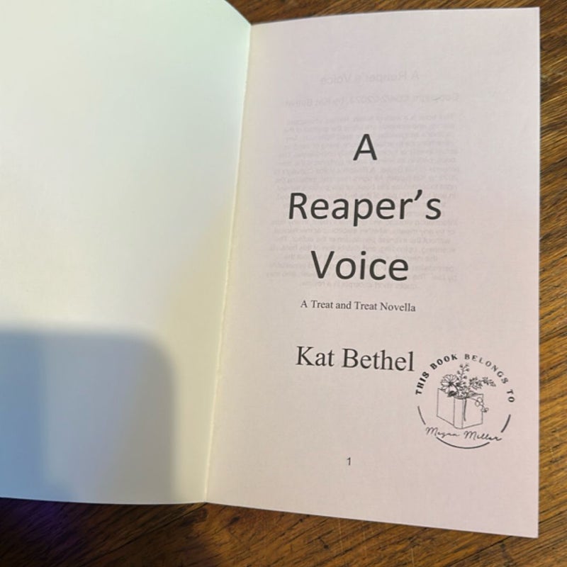 A Reaper's Voice