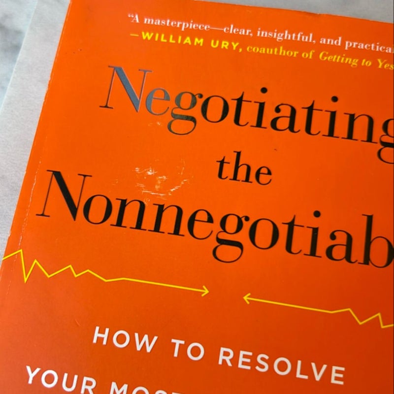 Negotiating the Nonnegotiable