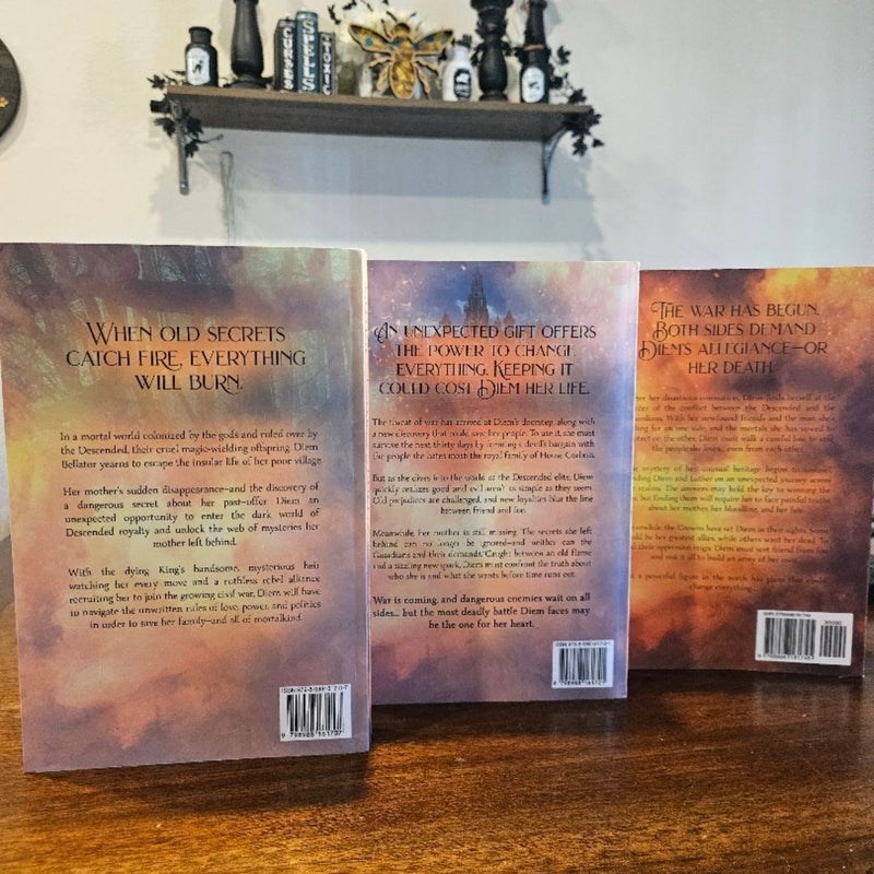 OUT OF PRINT Indie Covers of Spark, Glow, and Heat of the Everflame