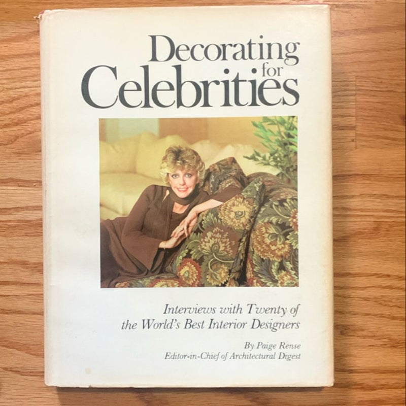 Decorating for Celebrities