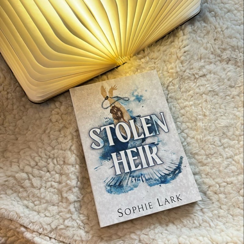 Stolen Heir -Barnes and Noble with Art