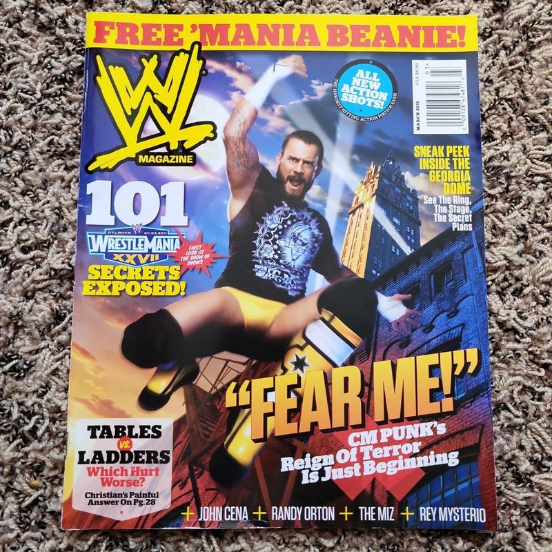 WWE magazines 