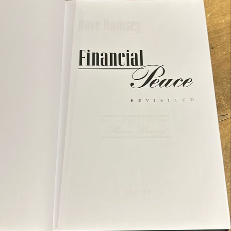 Financial Peace Revisited