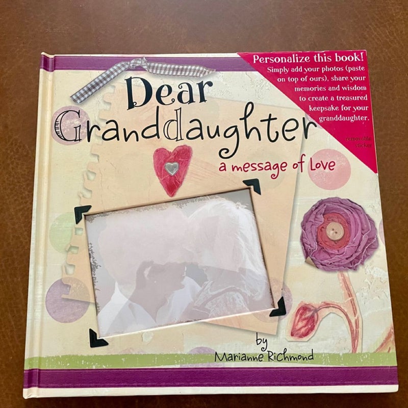 Dear Granddaughter