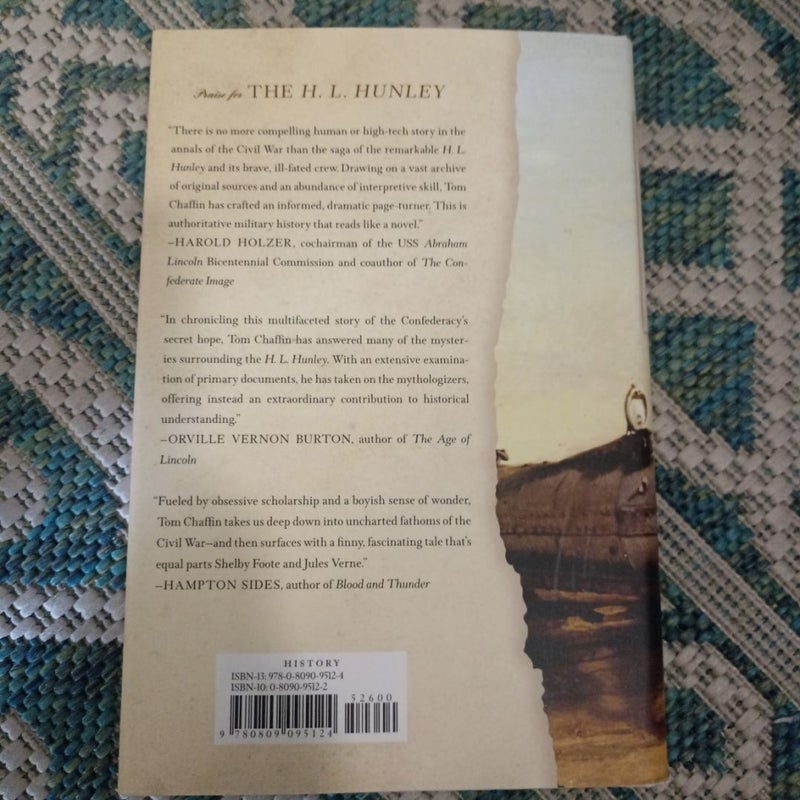 The H. L. Hunley SIGNED 1st ed.