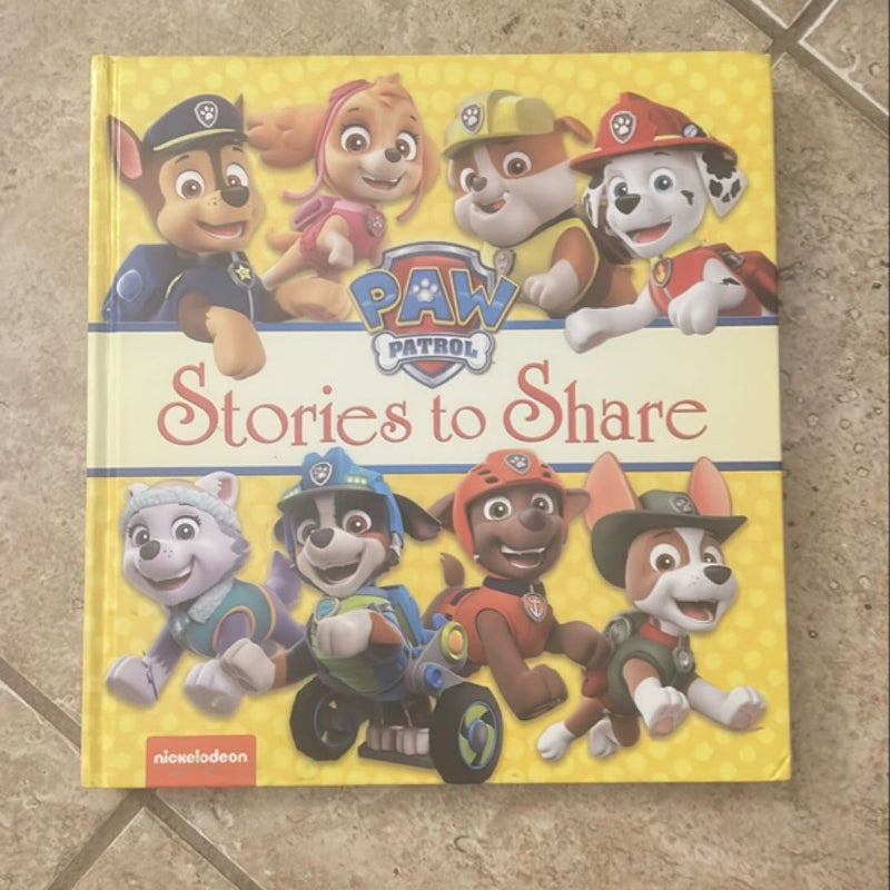 Paw Patrol Stories to Share