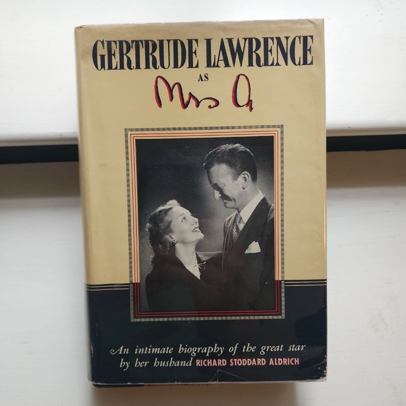 Gertrude Lawrence as Mrs. Q