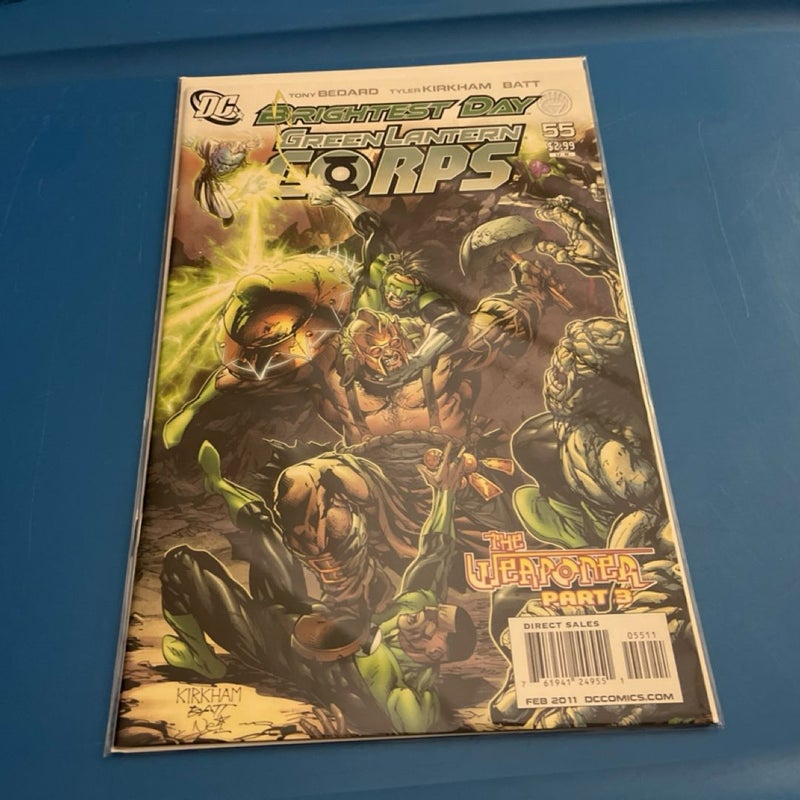 Green Lantern Corps: The Weaponer #53-57 (2010DC) 