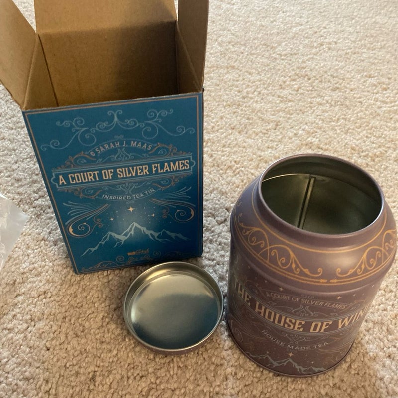 A court of silver flames tea tin