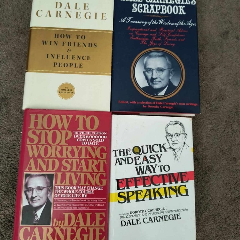 Dale Carnegie Book Lot