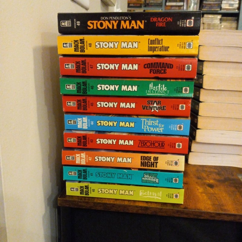 Stony man series- Mack Bolan 
