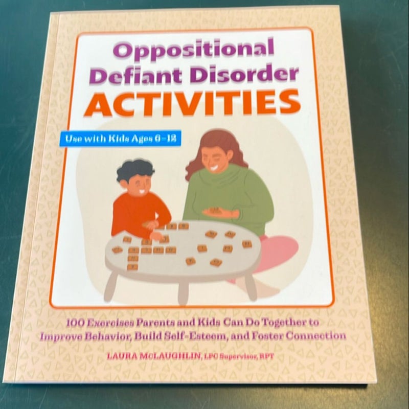 Oppositional Defiant Disorder Activities