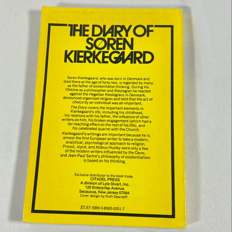 The Diary of Soren Kierkegaard