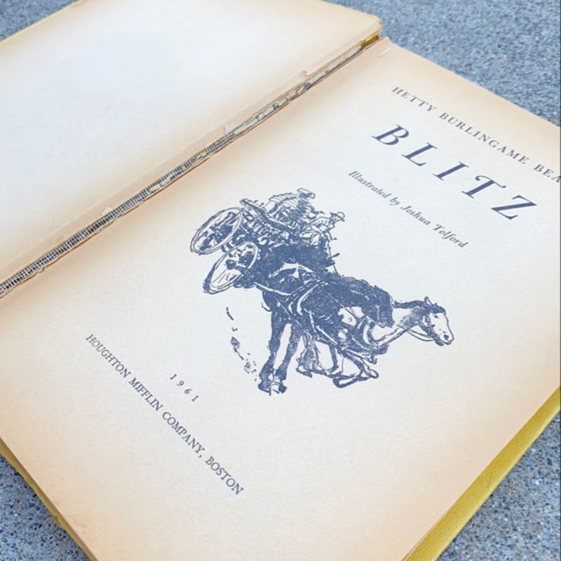 Blitz - Hardcover Vintage 