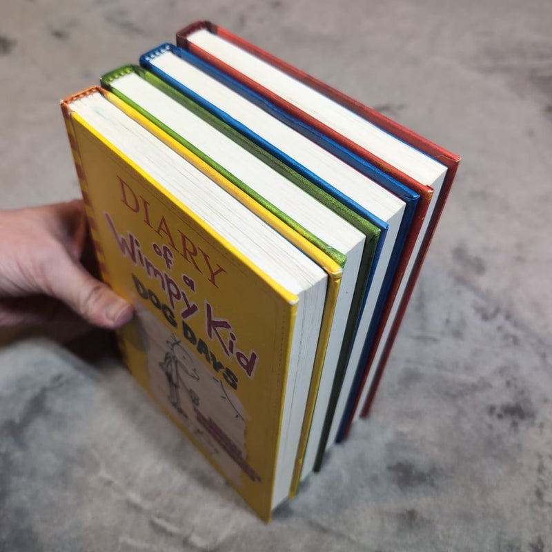 Diary of a Wimpy Kid set (books 1-4)