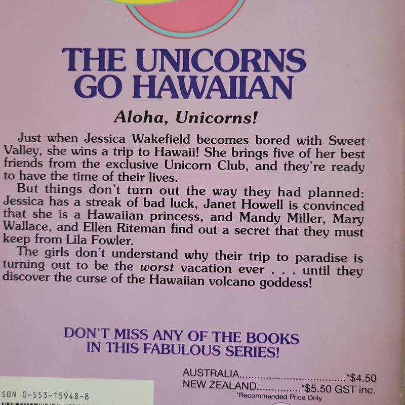 The Unicorns Go Hawaiian