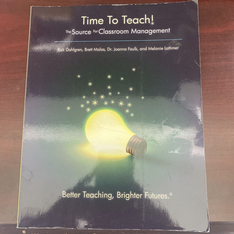 Time to Teach